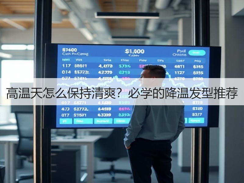 高温天怎么保持清爽？必学的降温发型推荐