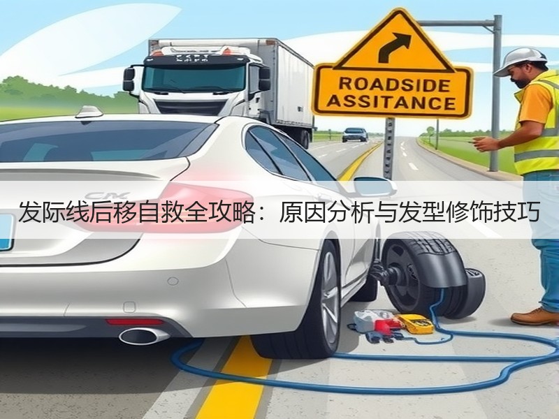 发际线后移自救全攻略：原因分析与发型修饰技巧