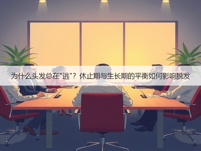 为什么头发总在逃？休止期与生长期的平衡如何影响脱发(图2)