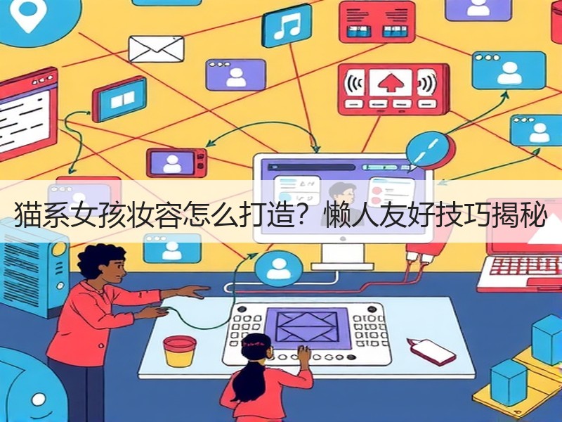 猫系女孩妆容怎么打造？懒人友好技巧揭秘