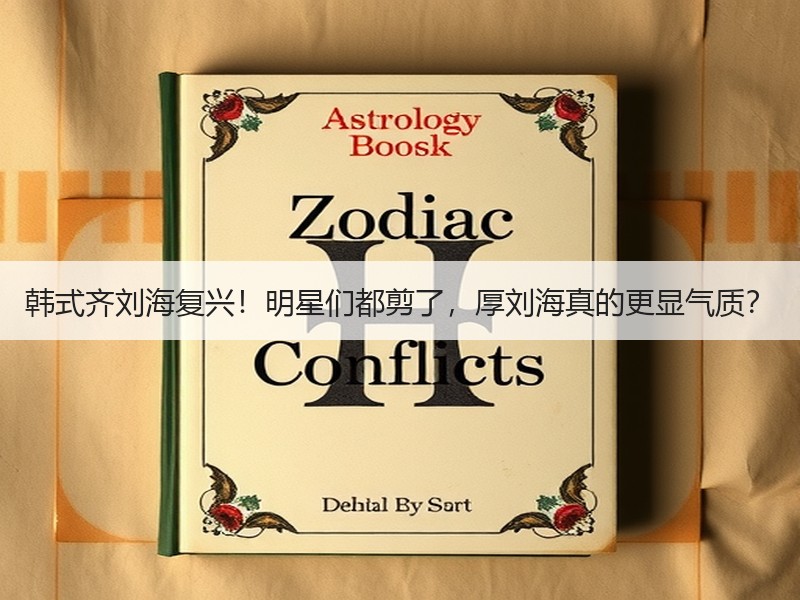 韩式齐刘海复兴！明星们都剪了，厚刘海真的更显气质？