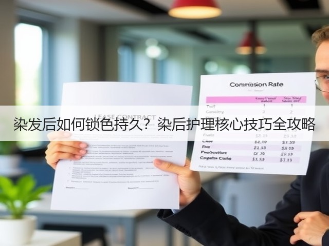 染发后如何锁色持久?染后护理核心技巧全攻略(图1) 染发后如何锁色持久?染后护理核心技巧全攻略(图1)