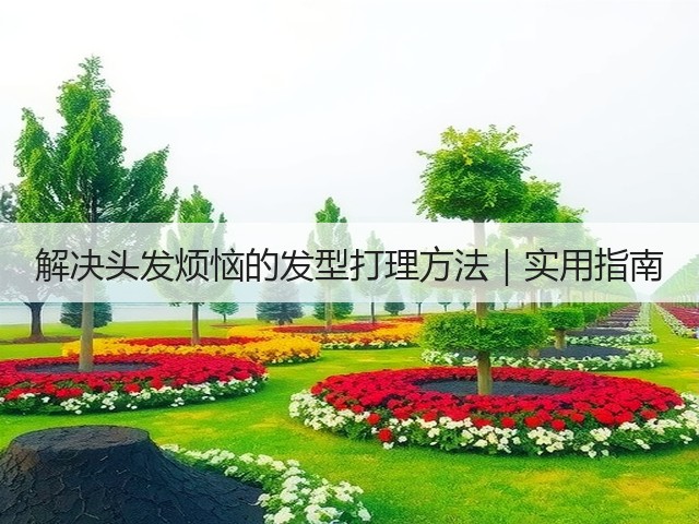 解决头发烦恼的发型打理方法|实用指南(图3) 解决头发烦恼的发型打理方法|实用指南(图3)