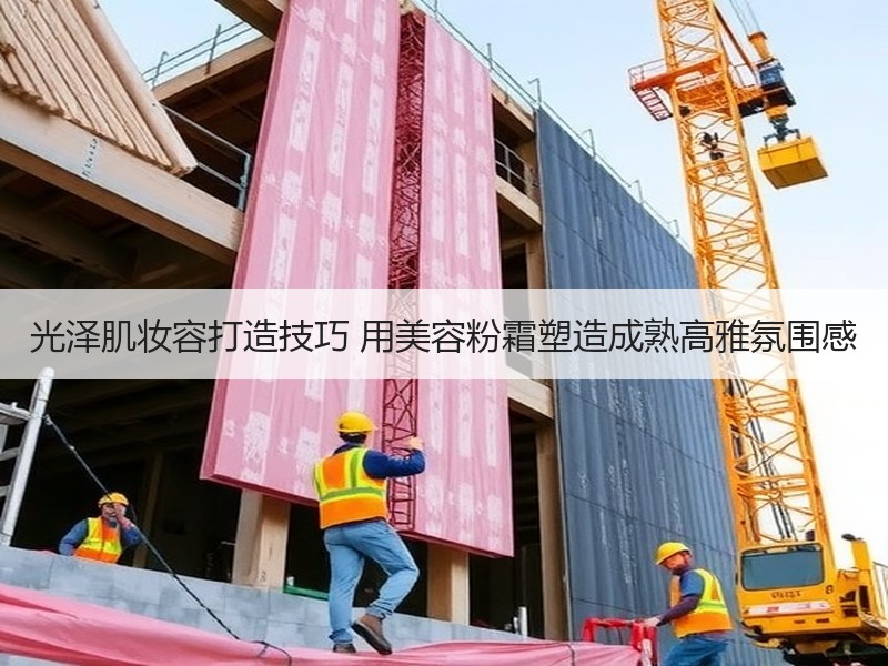 光泽肌妆容打造技巧 用美容粉霜塑造成熟高雅氛围感