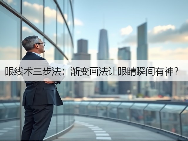 眼线术三步法：渐变画法让眼睛瞬间有神？(图1)