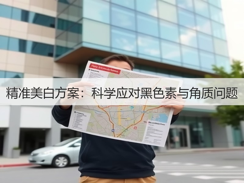 精准美白方案：科学应对黑色素与角质问题