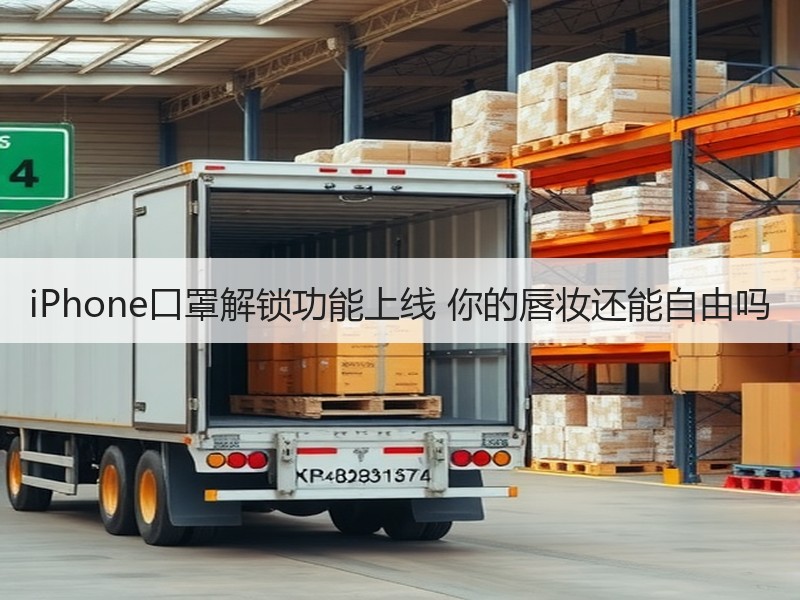 iPhone口罩解锁功能上线 你的唇妆还能自由吗