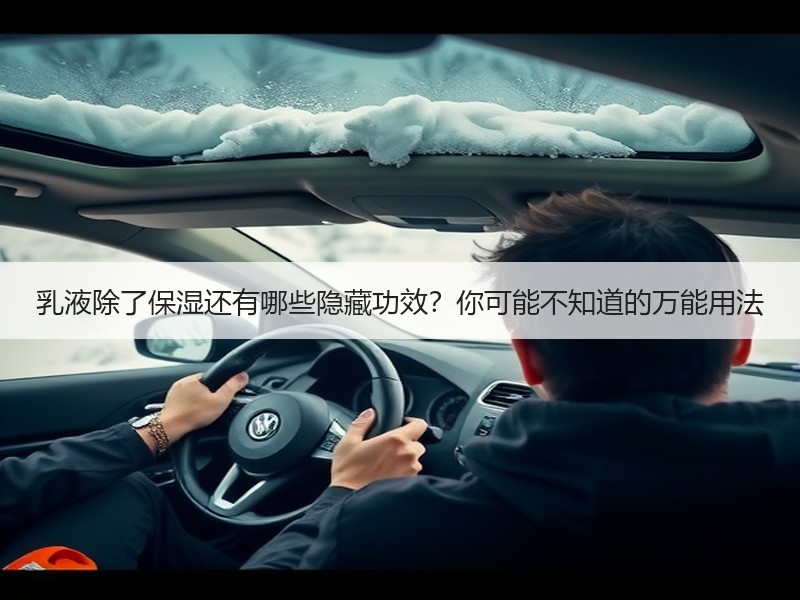 乳液除了保湿还有哪些隐藏功效？你可能不知道的万能用法