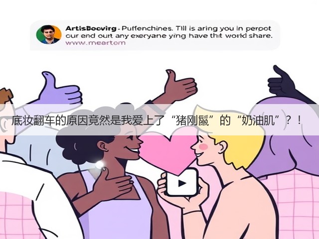 底妆翻车的原因竟然是我爱上了“猪刚鬣”的“奶油肌”？！(图3)