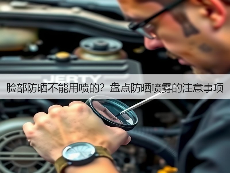 脸部防晒不能用喷的？盘点防晒喷雾的注意事项