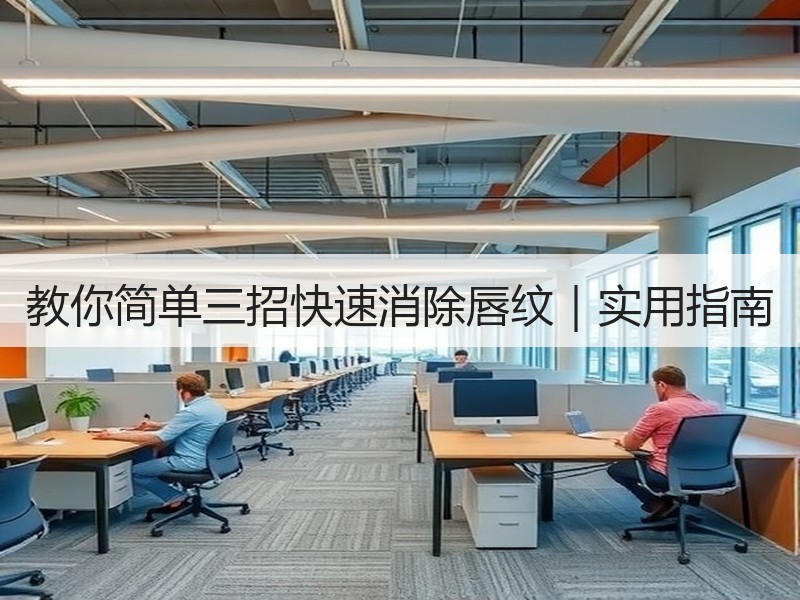 教你简单三招快速消除唇纹｜实用指南
