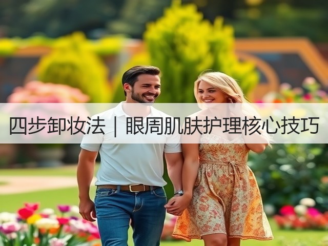 四步卸妆法|眼周肌肤护理核心技巧(图3) 四步卸妆法|眼周肌肤护理核心技巧(图3)