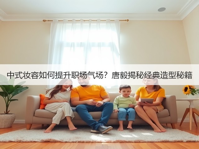 中式妆容如何提升职场气场?唐毅揭秘经典造型秘籍(图2) 中式妆容如何提升职场气场?唐毅揭秘经典造型秘籍(图2)