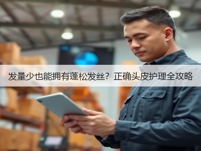 发量少也能拥有蓬松发丝？正确头皮护理全攻略(图1)