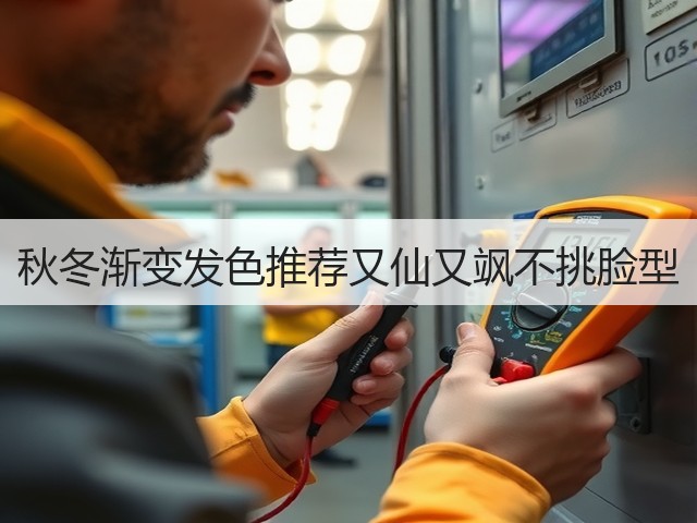 秋冬渐变发色推荐又仙又飒不挑脸型(图1)