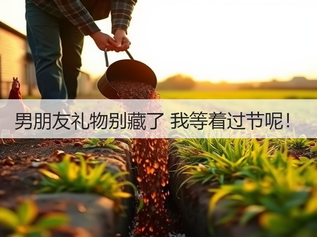 男朋友礼物别藏了 我等着过节呢！(图3)