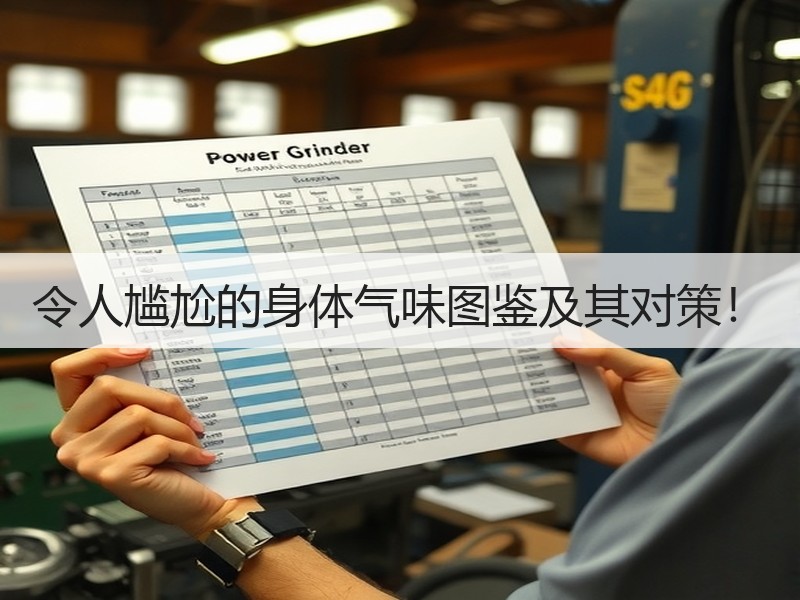 令人尴尬的身体气味图鉴及其对策！