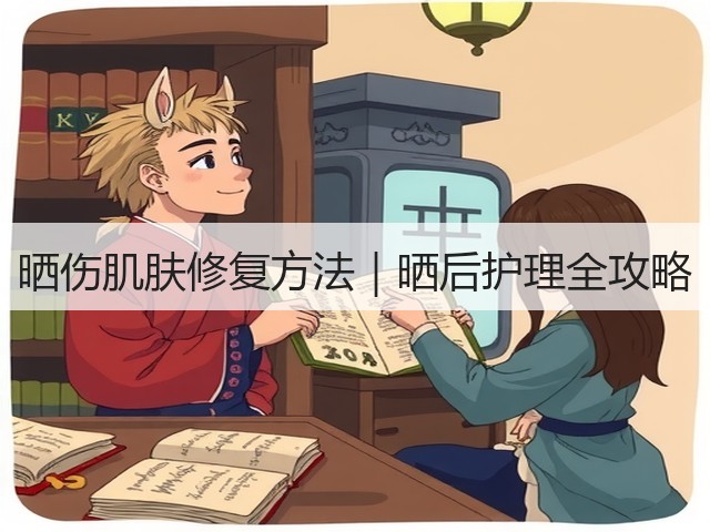 晒伤肌肤修复方法|晒后护理全攻略(图3) 晒伤肌肤修复方法|晒后护理全攻略(图3)