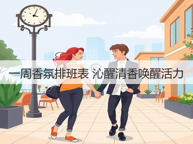 一周香氛排班表 沁醒清香唤醒活力(图1) 一周香氛排班表 沁醒清香唤醒活力(图1)