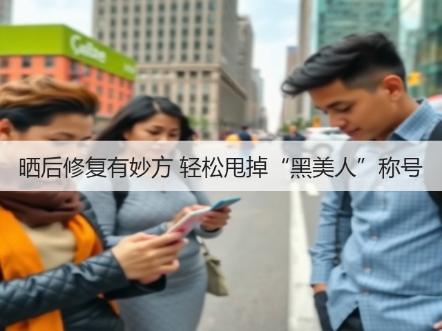 晒后修复有妙方 轻松甩掉“黑美人”称号(图2) 晒后修复有妙方 轻松甩掉“黑美人”称号(图2)