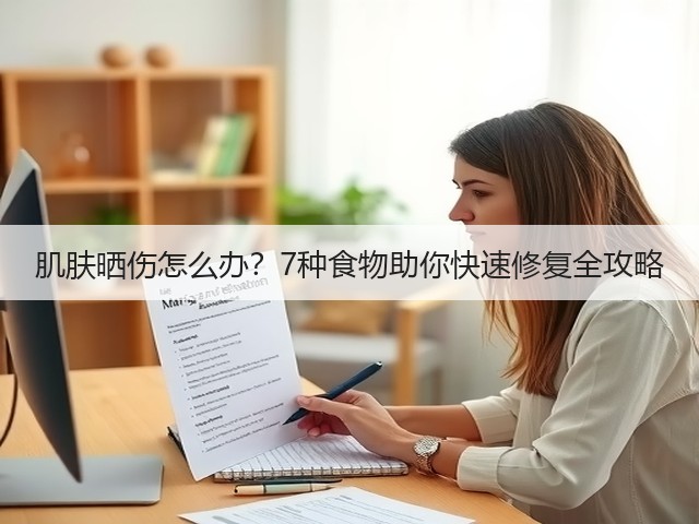 肌肤晒伤怎么办?7种食物助你快速修复全攻略(图1) 肌肤晒伤怎么办?7种食物助你快速修复全攻略(图1)