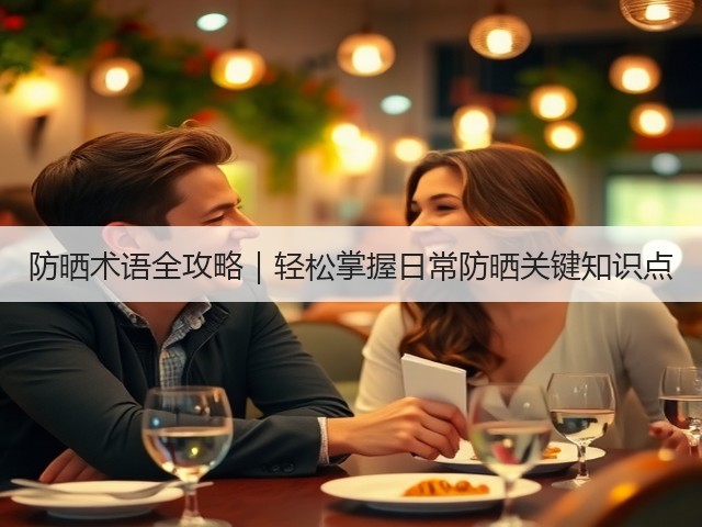 防晒术语全攻略|轻松掌握日常防晒关键知识点(图3) 防晒术语全攻略|轻松掌握日常防晒关键知识点(图3)