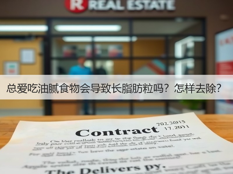 总爱吃油腻食物会导致长脂肪粒吗？怎样去除？