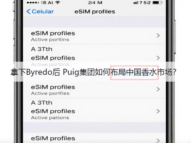 拿下Byredo后 Puig集团如何布局中国香水市场?(图1) 拿下Byredo后 Puig集团如何布局中国香水市场?(图1)