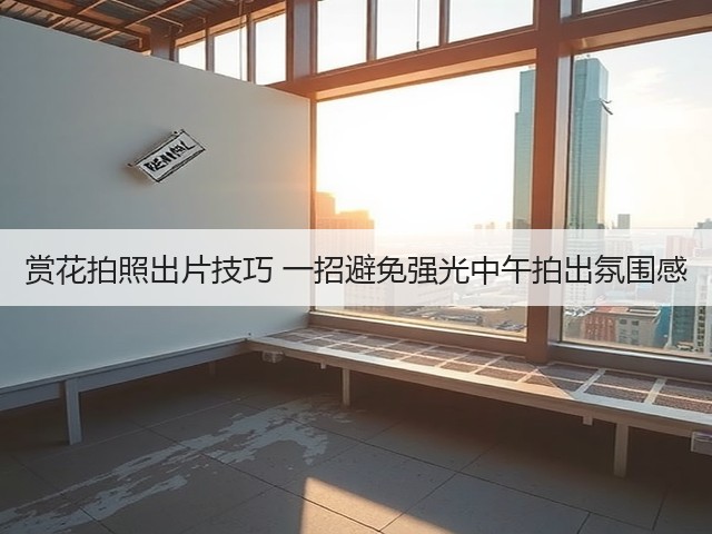 赏花拍照出片技巧 一招避免强光中午拍出氛围感(图3) 赏花拍照出片技巧 一招避免强光中午拍出氛围感(图3)