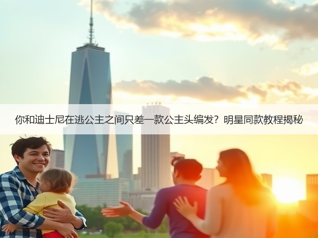 你和迪士尼在逃公主之间只差一款公主头编发？明星同款教程揭秘(图1)
