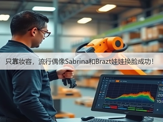只靠妆容,流行偶像Sabrina和Brazt娃娃换脸成功!(图3) 只靠妆容,流行偶像Sabrina和Brazt娃娃换脸成功!(图3)