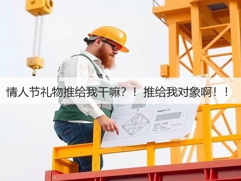 情人节礼物推给我干嘛？！推给我对象啊！！