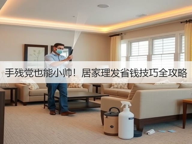 手残党也能小帅!居家理发省钱技巧全攻略(图1) 手残党也能小帅!居家理发省钱技巧全攻略(图1)
