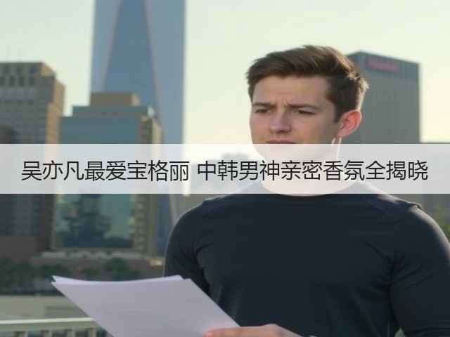 吴亦凡最爱宝格丽 中韩男神亲密香氛全揭晓(图1) 吴亦凡最爱宝格丽 中韩男神亲密香氛全揭晓(图1)