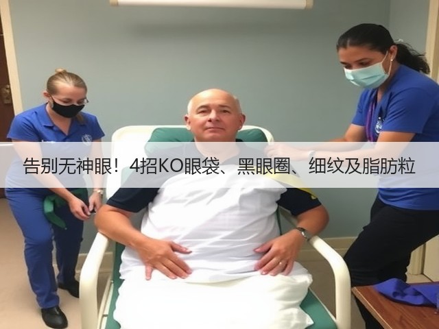 告别无神眼！4招KO眼袋、黑眼圈、细纹及脂肪粒(图1)