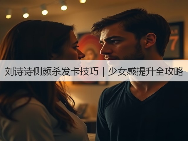 刘诗诗侧颜杀发卡技巧|少女感提升全攻略(图1) 刘诗诗侧颜杀发卡技巧|少女感提升全攻略(图1)