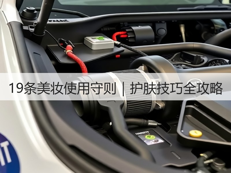 19条美妆使用守则｜护肤技巧全攻略