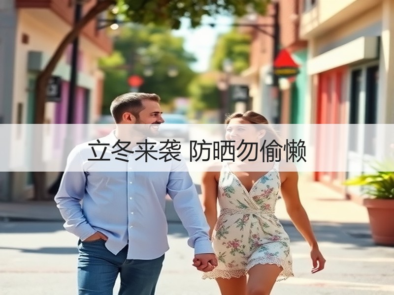 立冬来袭 防晒勿偷懒