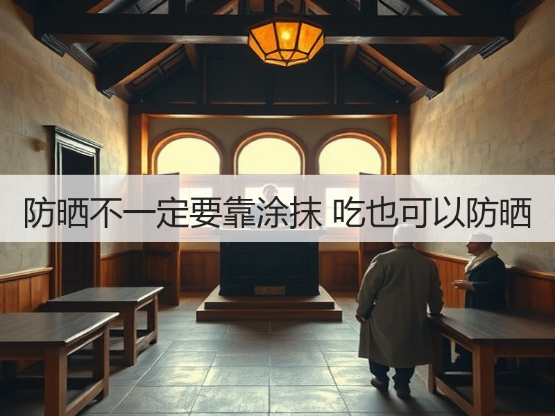防晒不一定要靠涂抹 吃也可以防晒