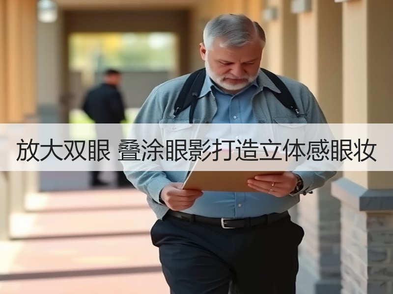 放大双眼 叠涂眼影打造立体感眼妆