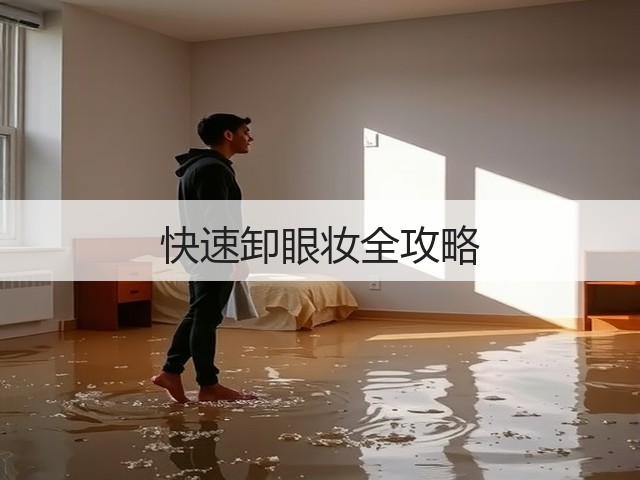 快速卸眼妆全攻略(图1)