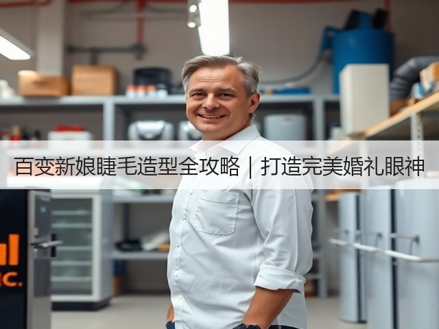 百变新娘睫毛造型全攻略｜打造完美婚礼眼神(图1)