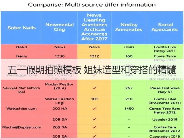 五一假期拍照模板 姐妹造型和穿搭的精髓(图2) 五一假期拍照模板 姐妹造型和穿搭的精髓(图2)