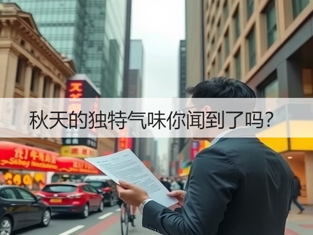 秋天的独特气味你闻到了吗？(图2)