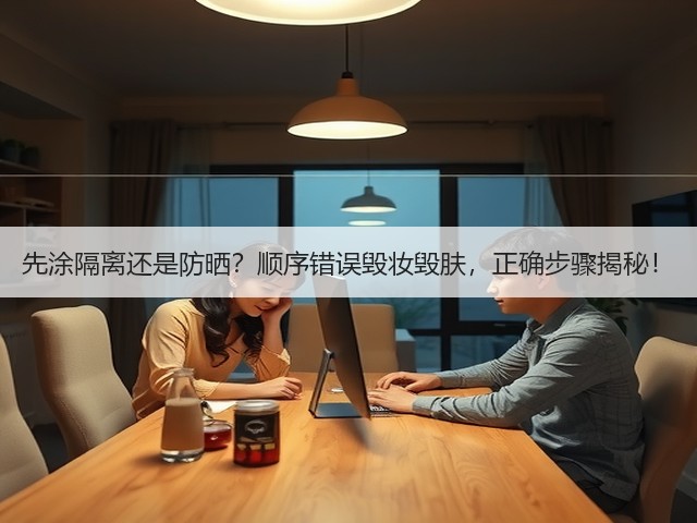 先涂隔离还是防晒？顺序错误毁妆毁肤，正确步骤揭秘！(图2)