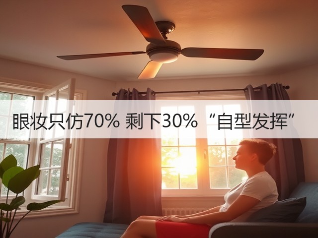 眼妆只仿70% 剩下30%“自型发挥”(图1) 眼妆只仿70% 剩下30%“自型发挥”(图1)