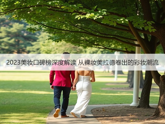 2023美妆口碑榜深度解读 从裸妆美拉德卷出的彩妆潮流(图3)