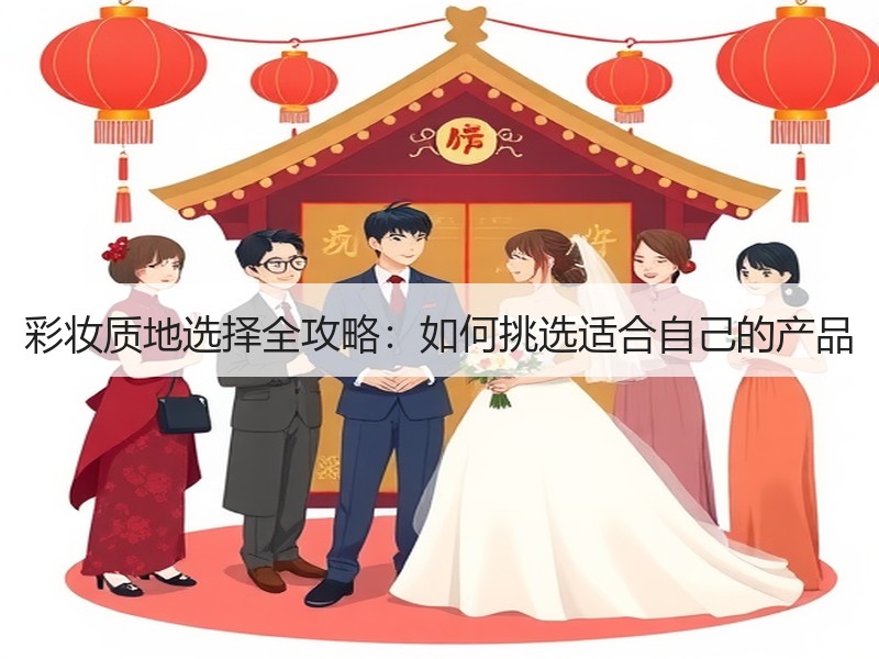 彩妆质地选择全攻略：如何挑选适合自己的产品