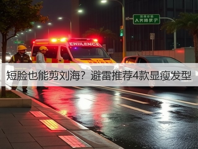 短脸也能剪刘海？避雷推荐4款显瘦发型(图2)