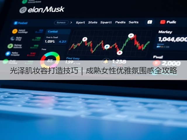 光泽肌妆容打造技巧｜成熟女性优雅氛围感全攻略(图2)